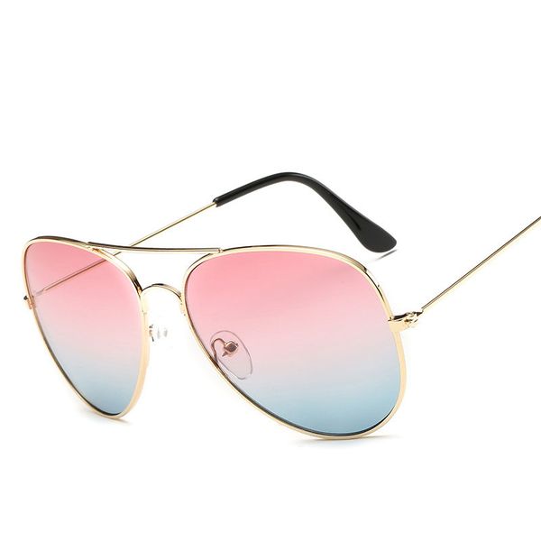 

new classic pilots glasses metal frame men women gradient lens summer trends holiday glasses sunglasses men x3026, White;black