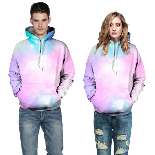 

sweatshirt with a hood women men autumn winter 3d printing long sleeve caps sweatshirt pullover nfc, Black