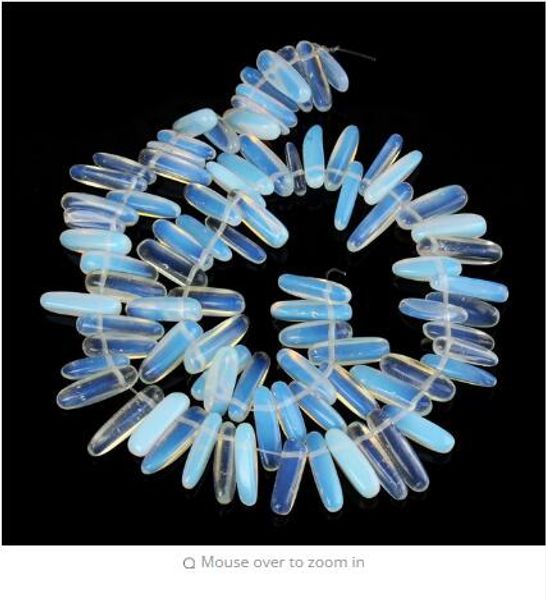 

1strand approx.40cm/16"natural semi precious irregular gravel chip argenon opalite quartz stone beads diy jewelry f1855