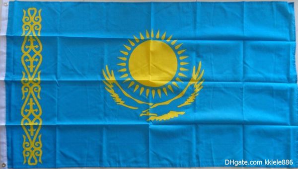 Drapeau Kazakhstan 150/ x 90/ cm