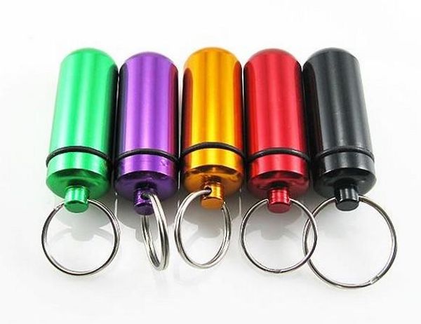 

aluminum bottle key chain hanging bottle aluminum bottle multi-function, Silver