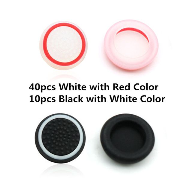 

50 шт./лот двойной цвет защитный Thumb Stick джойстик сцепление ТПУ чехол крышка для PS4 PS