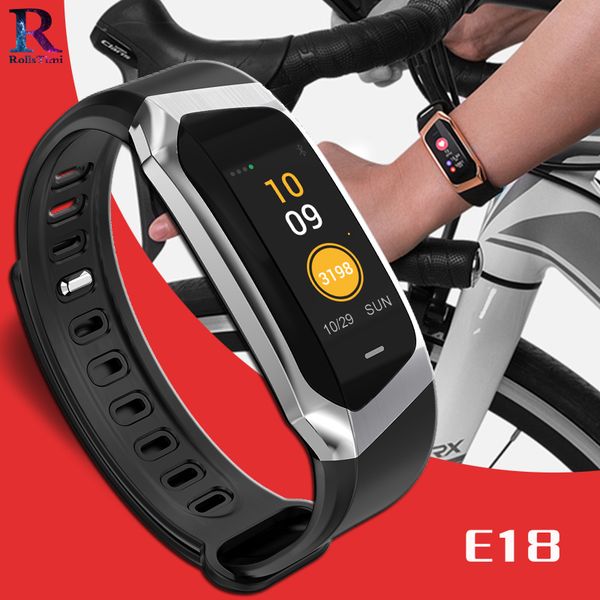 

rollstimi fitness tracker smart bracelet heart rate moniter smart wristband watch waterproof sport bluetooth digital watch, Slivery;brown