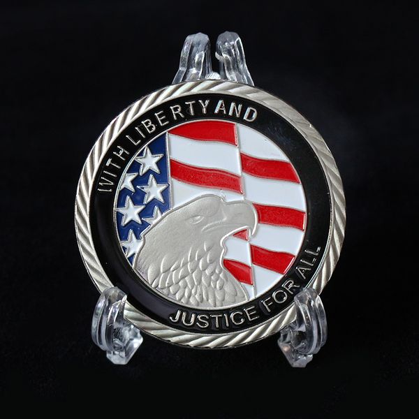 

5pcs/lot,america souvenir silver plated united states 911 eagle coins