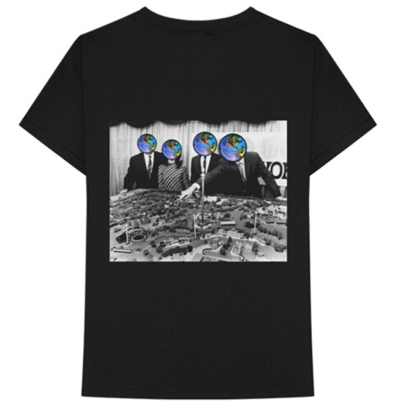 

Casual Tee AstroWorld Travis Scott Print T-shirts ASTROWORLD STAFF Short Sleeve Tops For Men Women