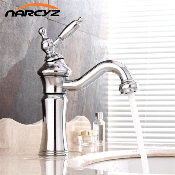 Acheter Livraison Gratuite Moderne Classique Chrome Or Noir Or Rose Dessin Le Dernier Robinet Deau Chaude Et Froide De La Lampe De Bassin Xt517