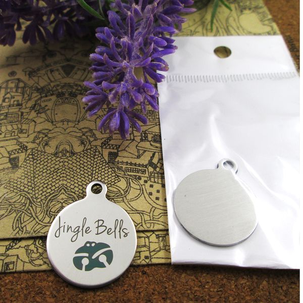 

40pcs--"jingle bells "stainless steel charms more style for choosing diy charms pendants for necklace, Bronze;silver