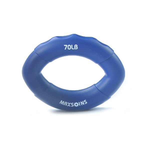 

hand grip muscle developer power wrist training machine carpal expander rubber exerciser finger gripper ring gym anti stress