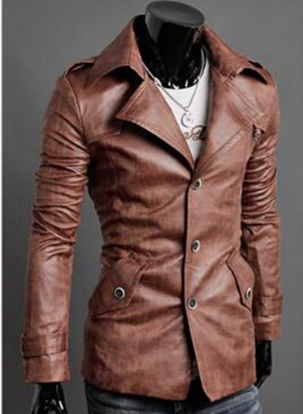 

men's fall european and american fashion korean style xiushen british boutique leisure lapel single-breasted wash jacket / m-2xl, Black
