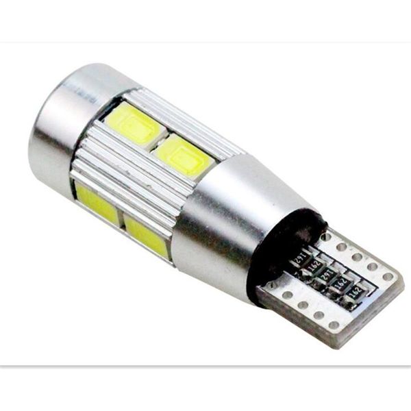 Alta Qualidade Cangbus Car LED Luz W5W / 194 / T10 10LED 5630SMD 12V LED Auto Luz LED lâmpada de lâmpada para carro