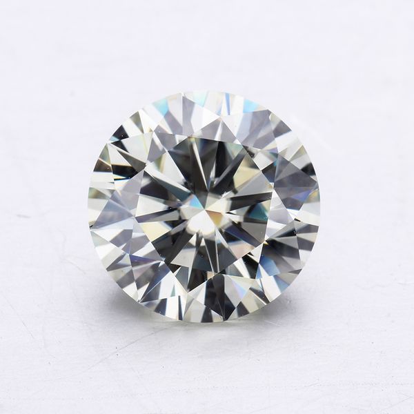 

gh color 8.5mm brilliant cut moissanit round shape moissanites loose stone beads for jewelry making, Black