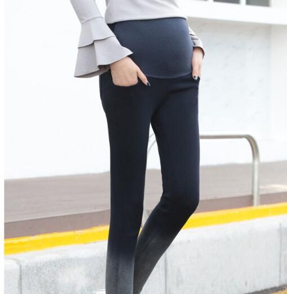

denim maternity jeans pants for pregnant women plus size xxl clothes pregnancy clothing maternidade pantalones embarazada, White