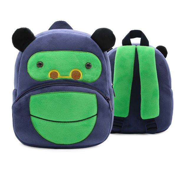 

cute zoo plush school bags cartoon animal orangutan kids satchel baby boys girls kindergarten backpack gifts toy small schoolbag