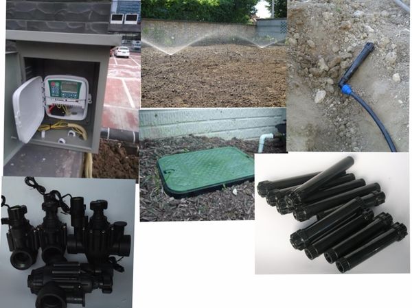 

landscape lawn irrigation system kit