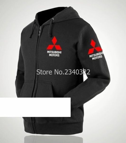 

autumn and winter models mitsubishi motors sweatshirt standard 4s shop uniforms jacket men and women work clothes coats, Black