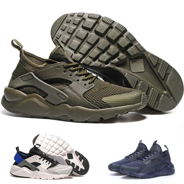 

New Colors Huaraches 4 IV casual Shoes For Men & Women, Top Quality Air Huarache Run Ultra Breathable Mesh Cushion Sneakers Eur 36-45 A04