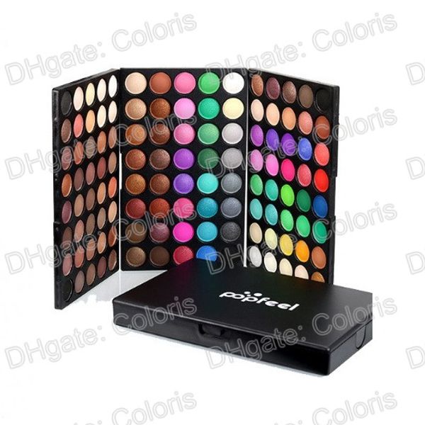 

120 colors eyeshadow palette makeup eyeshadow set cosmetic make up eye shadow powder matte shimmer nude smoky eyeshadow palette popfeel