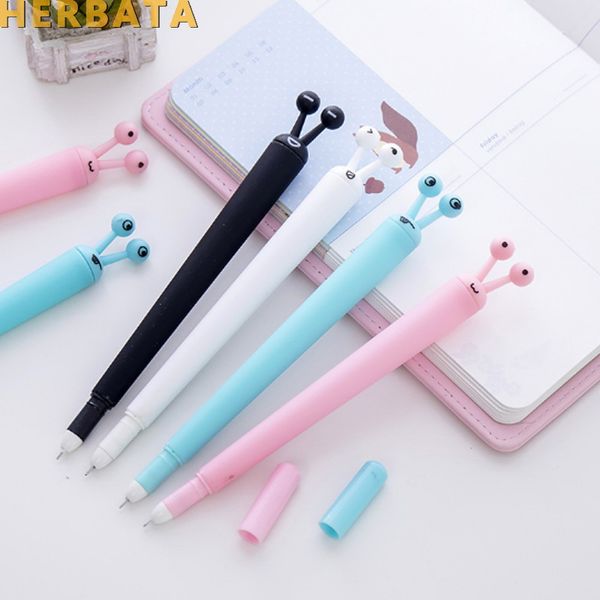 

1pc/lot candy color gel pen kawaii stationery korean escolar papelaria gift office material school supplies student cl-1019