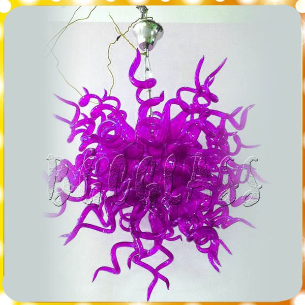 

pink modern led chandelier light for home decoration living room glass art lighting chihully 100% hand blown glass pendant