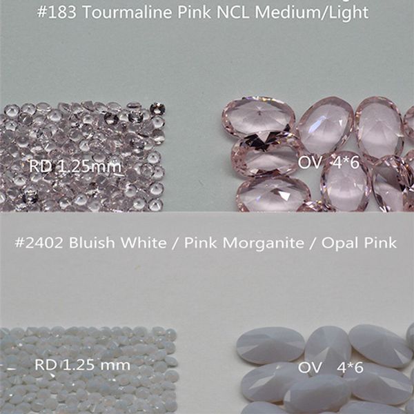 

pink color 1.5mm round nanogem crystal facet cut thermostable synthetic loose gemstone for jewellery 1000pcs per color a lot, Black