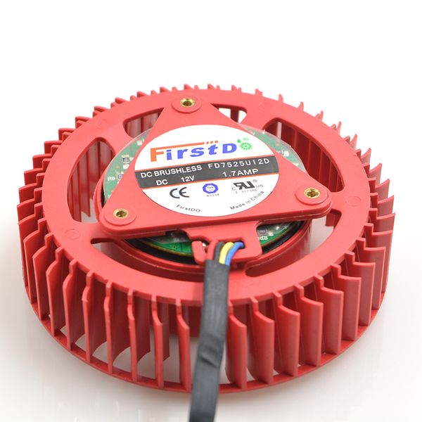 

ati amd 1.70a 4 pwm line temperature control version of the turbo fan fd7525u12d