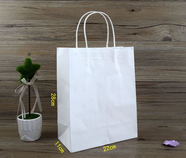 

hand held environmental protection clothing, handbags, printed shopping , thin kraft paper, customized gift bags 300pcs /lot