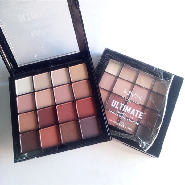 

Высочайшее качество!!Никс 16 цветов ULTIMATE Shadow Palette тени для век мерцание Матовый мак