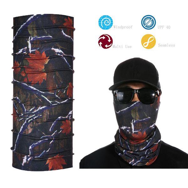 

polyester magic bandana tube bandana multifunctional motorcycle, Blue;gray