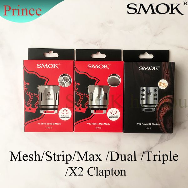 

Аутентичные SMOK TFV12 Prince новые катушки Mesh Strip 0.15ohm Головка катушки TFV12 Prince Cobra Танк Принц-X2 катушка