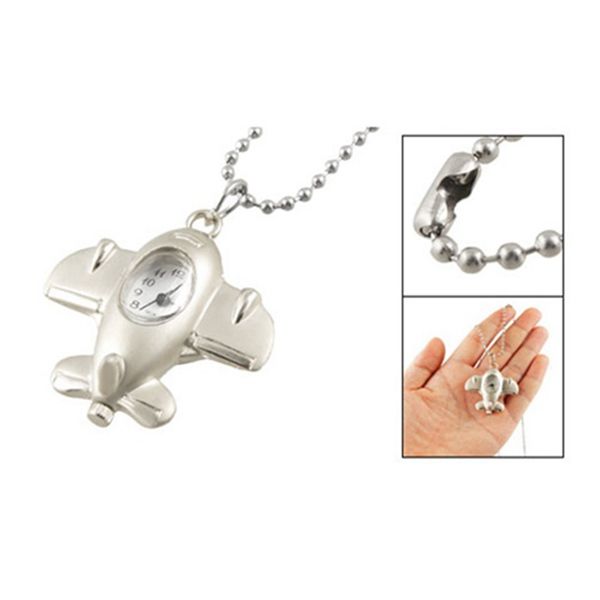 

вырезать из сердца дело ожерелье карманные часы бронзовый тон для дам, Slivery;golden