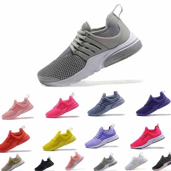 

Новые горячие продажи 2018 Prestos 5 кроссовки Мужчины Женщины Presto Ultra BR QS желтый розовы