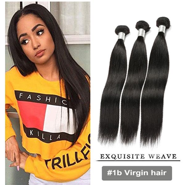 Unprocessed Cambodian Virign Hair Bundles Cheap Deals Silky