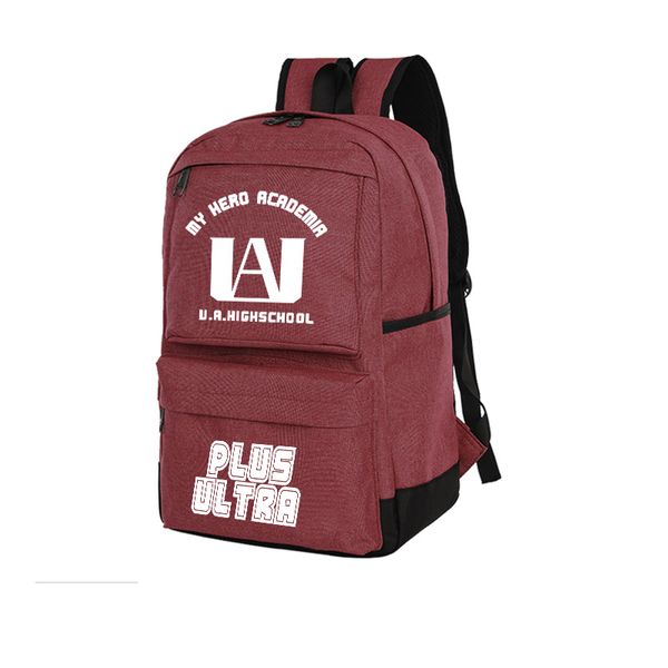 

my hero academia student backpack anime schoolbag leisure oxford computer bag women men school bags for teenage girls boys