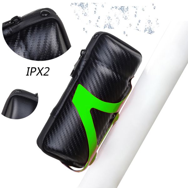 

ipx2 waterproof bicycle front frame tube bottle tools bag sport cycling bike eva storage bags cycling bicycle repair tool box