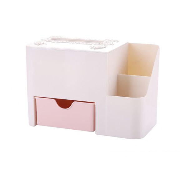 2019 Makeup Organizer Household Cosmetics Box With Small Drawer