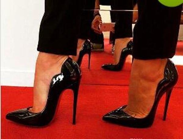 

Мода Женщины Насосы Женская Обувь IRed Нижний Высокие Каблуки Шпильки Насосы Обувь