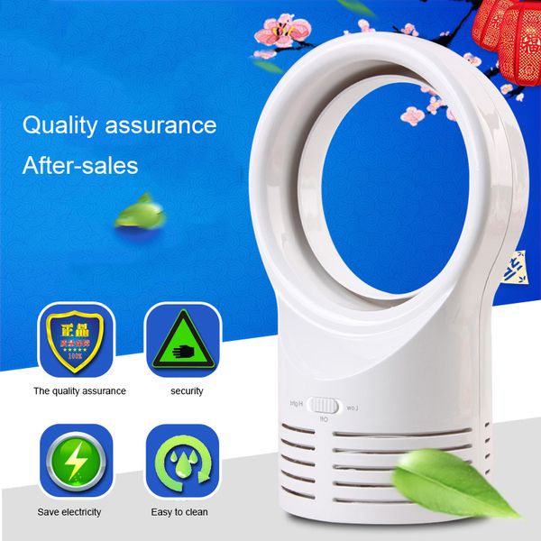 

[FS] большой размер Bladeless Тихий Мини-вентилятор творческий офисный стол прохладный