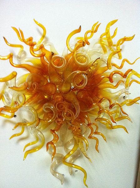 

100% потолочная витражная боросиликатная витражная подвесная лампа dale chihuly стиль гостиная люстра из дутого стекла