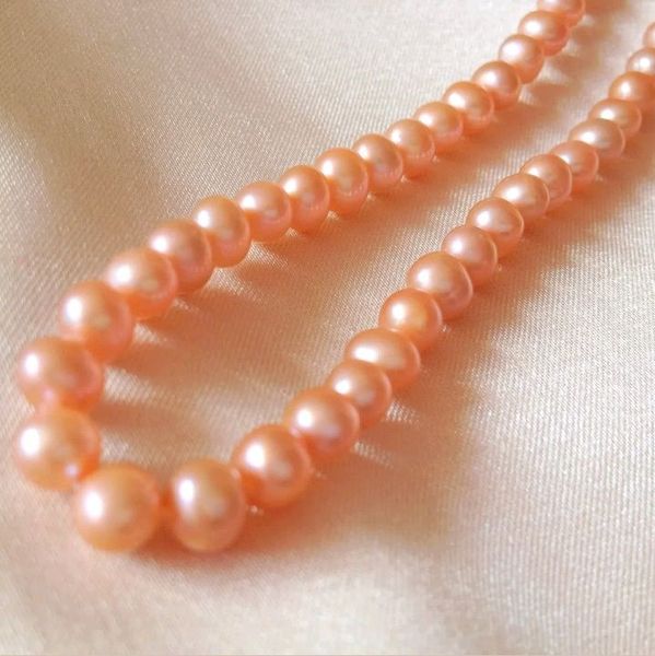 5 mm Pale Dusty Pink Round Freshwater Loose Pearls Beads AA Jewellery Making