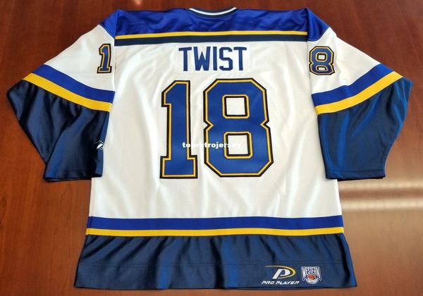 

wholesale custom tony twist st louis blues vintage pro player hockey jersey white mens retro jerseys, Black;red