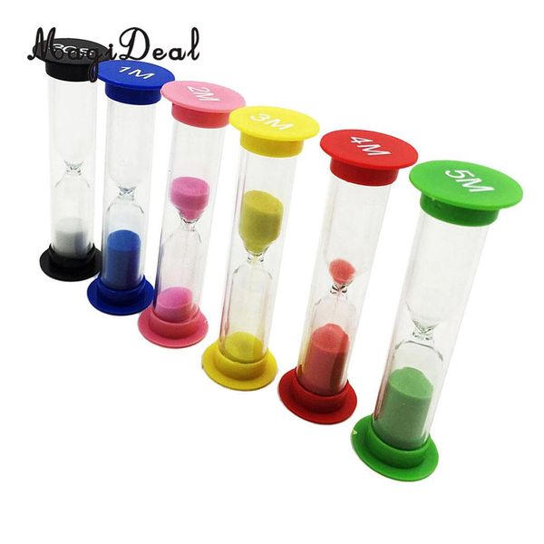 Couleur Al/éatoire Lankater Horloge De Sable Color/é avec Sucker Accueil Pratique Douche Minuterie Salle De Bains Accessoires Pratiques
