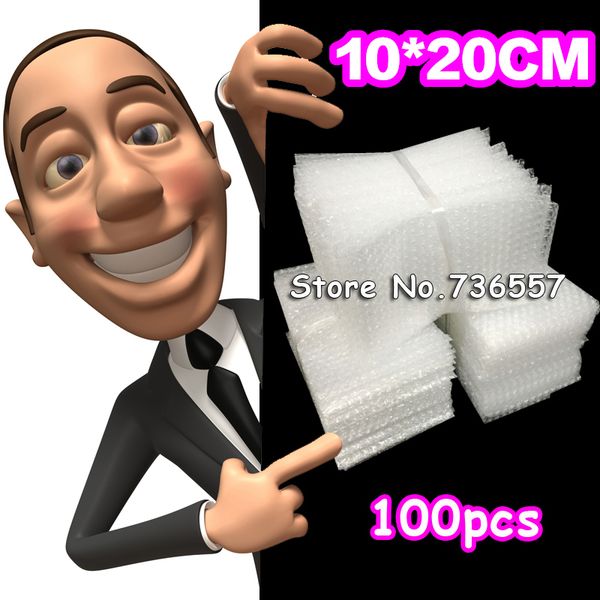 

new 100x200 mm bubble envelopes wrap bags pouches packaging pe mailer packing package ing