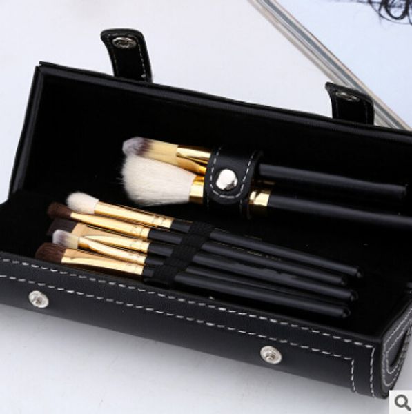 

new arrival 9 pcs brushes +1 makeup bag and eyebrow brush eyelash brush ing