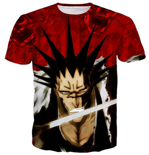 

Новые моды 3D печати футболки Мужчины / Женщины Unisex Аниме BLEACH Смешные Повседневный