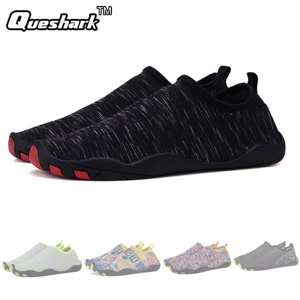 

men women non-slip swimming beach shoes scuba snorkeling diving boots men loafers driving sandals outdoor yoga cycling shoes, Black