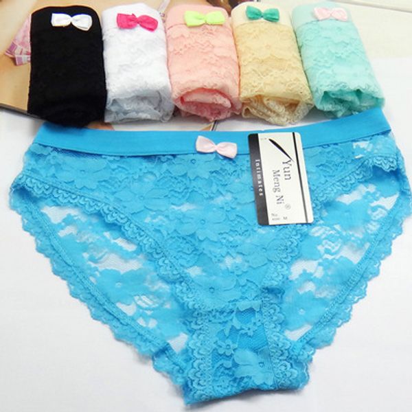 

Lady Lace Briefs G-Strings Women Underwear Hollow Out Pants Sexy Panties Female Briefs M L