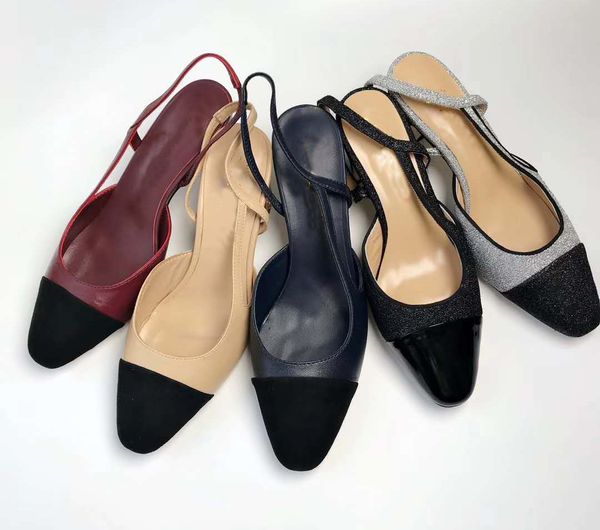 

2018 new fashion genuine leather women shoes woman low-heel lady casual shoes female fashion sandals, Black