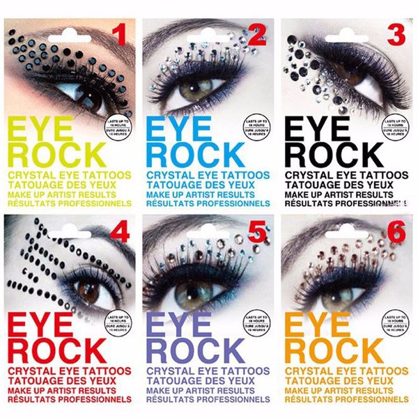 

temporary sexo flash tattoo art make rock tattoo diy 3d rhinestone eyeshadow tatuajes up stickers body halloween eye supplies qhavp