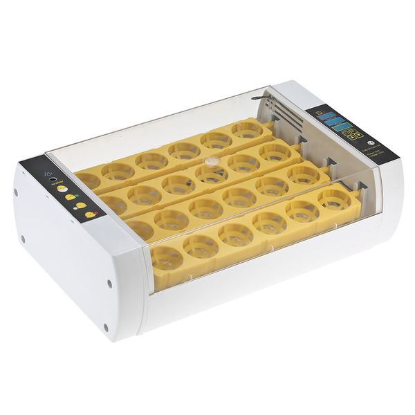 

24-Eggs Intelligent Automatic Egg Incubator Temperature Control Hatcher for Hatching Chicken Duck Bird Quail Poultry