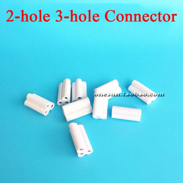 

Connector Plug Accessories for T4 T5 T8 Bracket Light 2 Hole 3 Hole Connector Hard Coupled Jack